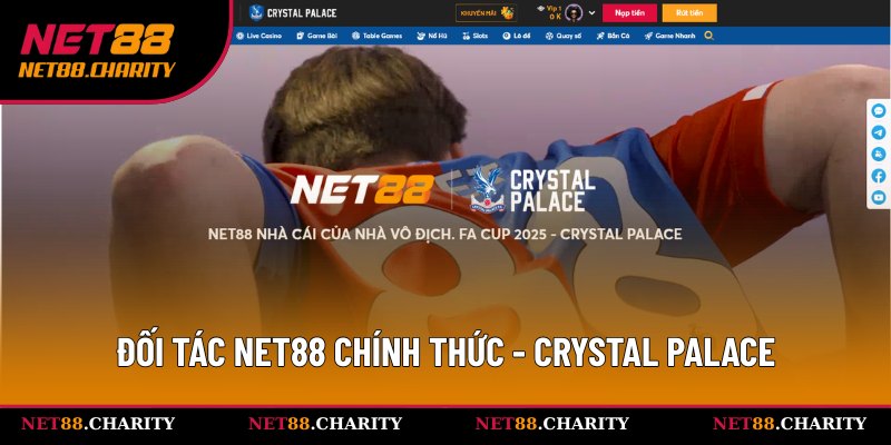 Crystal Palace - Đối tác Net88 chính