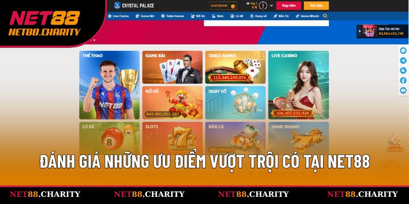 Giới thiệu Net88 về các ưu điểm vượt trội